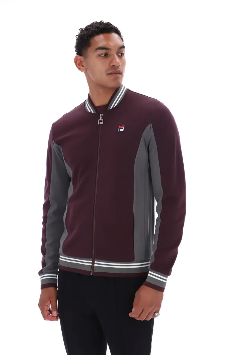 Fila Settanta Baseball Track Jacket Fudge / Gunmetal-4