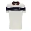 Sergio Tacchini Young Line Polo T-shirt Gardenia/Maritime Blue