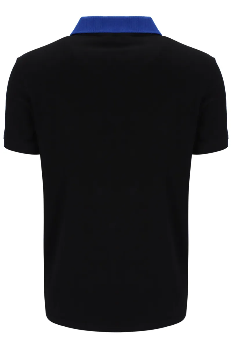 Sergio Tacchini Supermac Polo T-shirt Black/Surf  XXXL ONLY-3