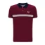 Sergio Tacchini Supermac Polo T-shirt Merlot/Maritime Blue LARGE ONLY