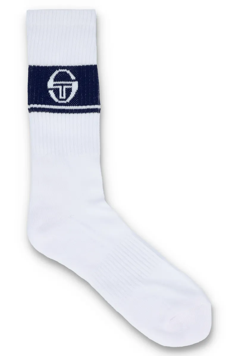 Sergio Tacchini 3 Pack Socks White / Maritime Blue UK 7-11-1
