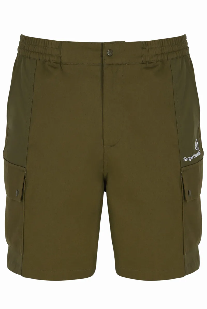 Sergio Tacchini Calisti Pocket Shorts Olive
