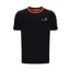  Sergio Tacchini Rainer FC T-Shirt Black / Gold / Adrenaline