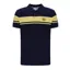 Sergio Tacchini Young Line Polo T-shirt Maritime Blue/Yellow Drop