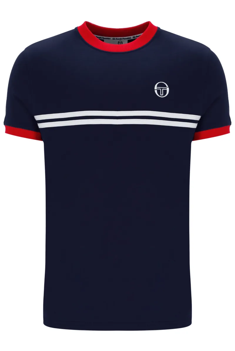 Sergio Tacchini Supermac T-shirt Maritime / Adrenaline Rush 