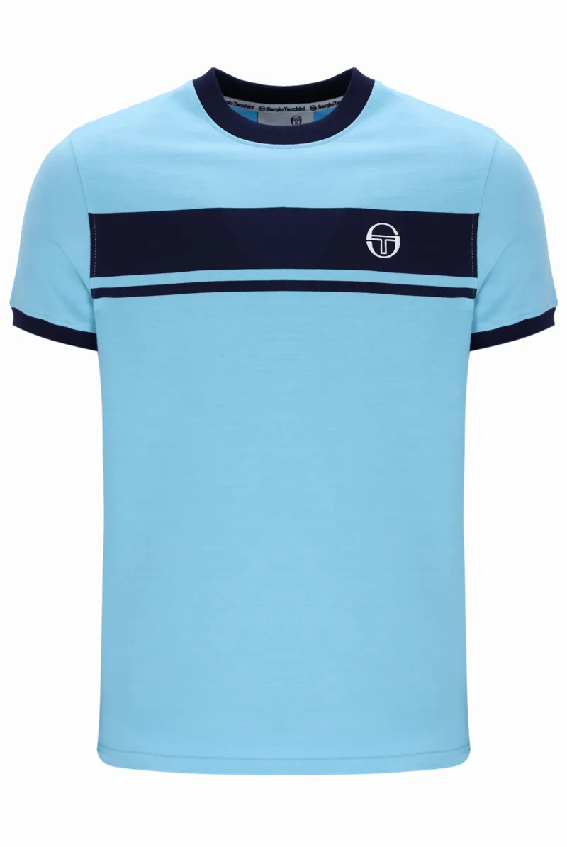Sergio Tacchini Masters T-shirt Baltic Sea / Maritime Blue 