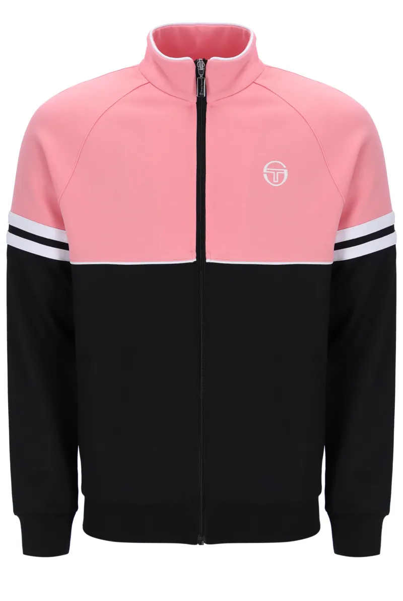 Sergio Tacchini Orion Track Top Geranium / Black