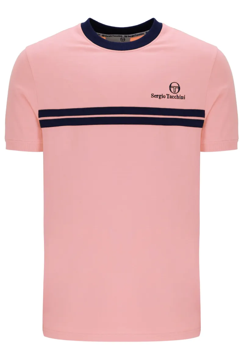 Sergio Tacchini New Supermac T-shirt Pink