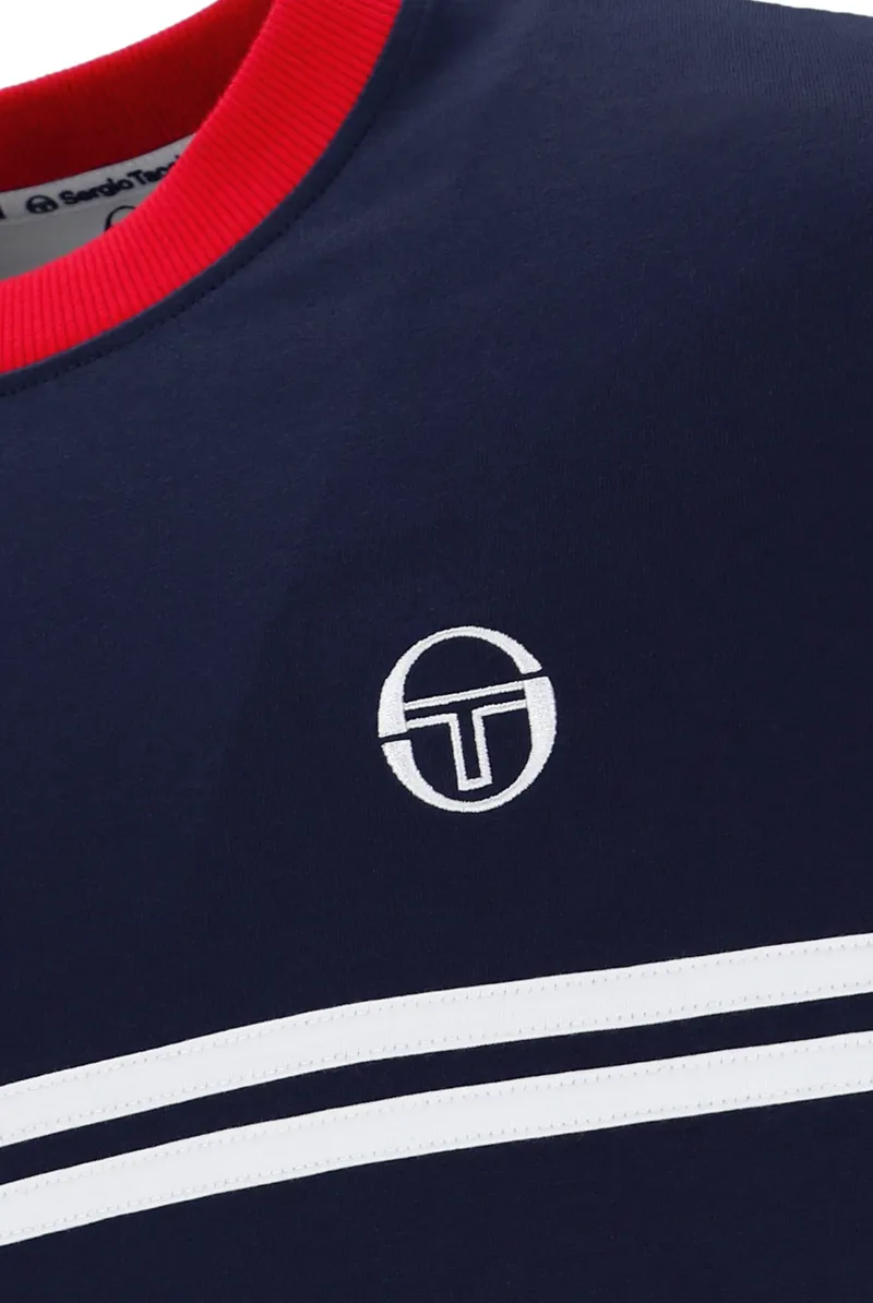 Sergio Tacchini Supermac T-shirt Maritime / Adrenaline Rush -2