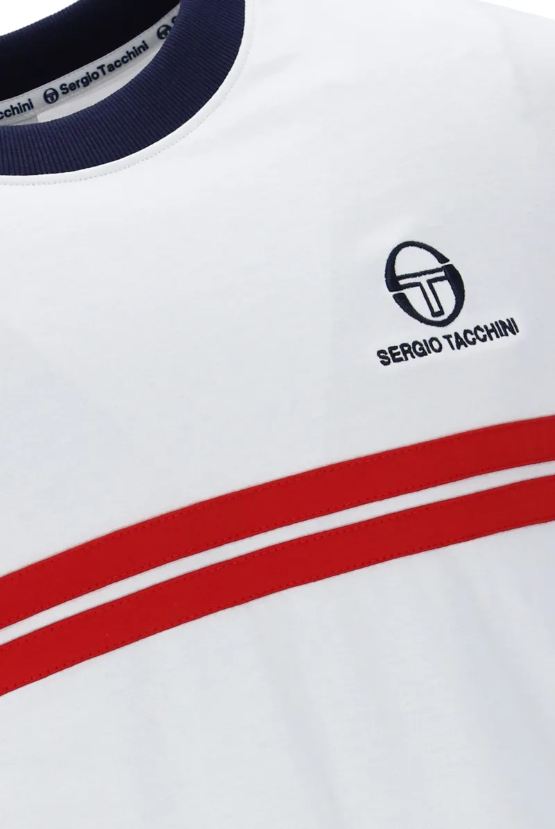 Sergio Tacchini Supermac MK2 T-shirt SuperMK2 White-3