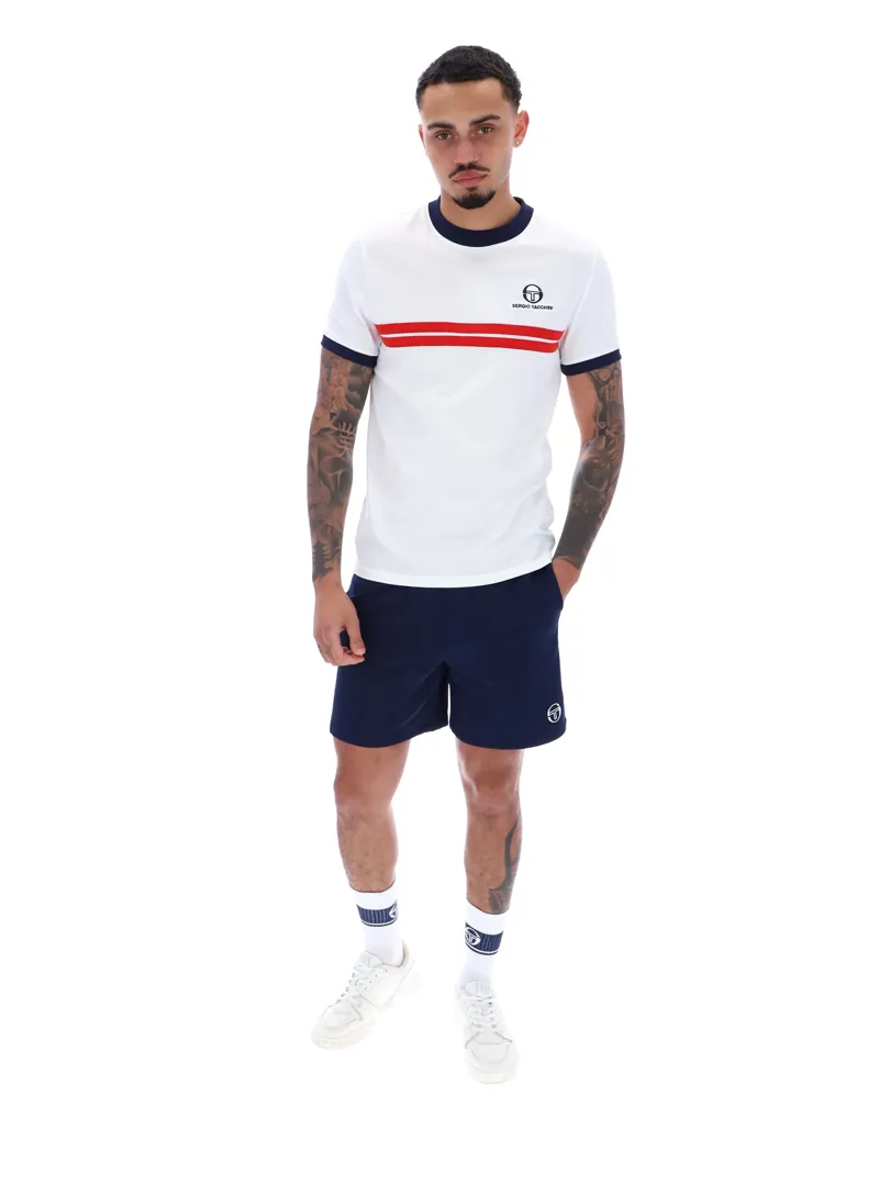 Sergio Tacchini Supermac MK2 T-shirt SuperMK2 White-4