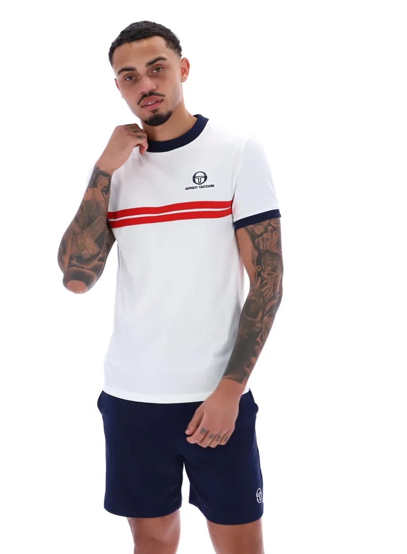 Sergio Tacchini Supermac MK2 T-shirt SuperMK2 White-5