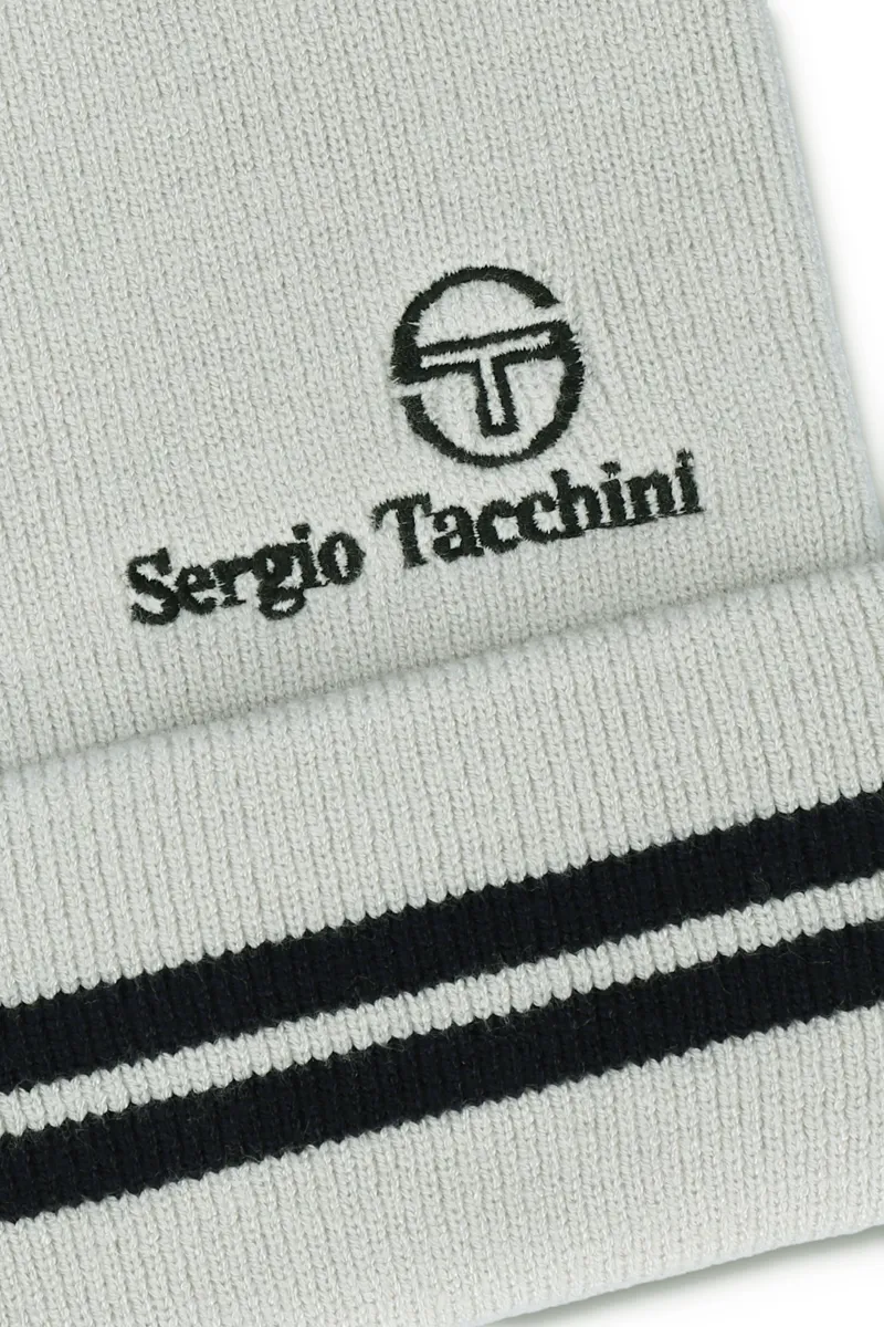 Sergio Tacchini Surgis Jacquard Stripe Beanie Peyote-2