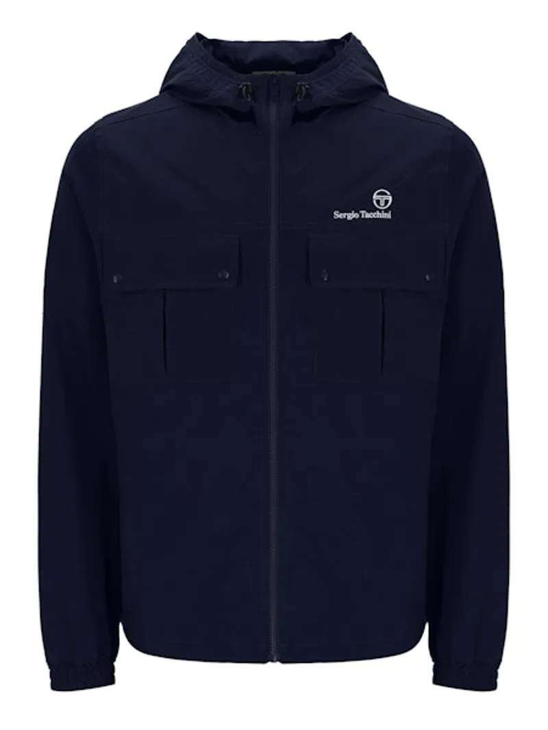 Sergio Tacchini Calisti Hooded Jacket Navy