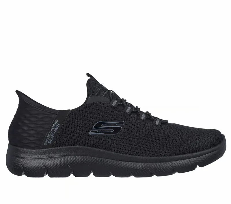Skechers Slip-ins: Summits - High Range Trainers Black SIZE 7 AND 8 ONLY
