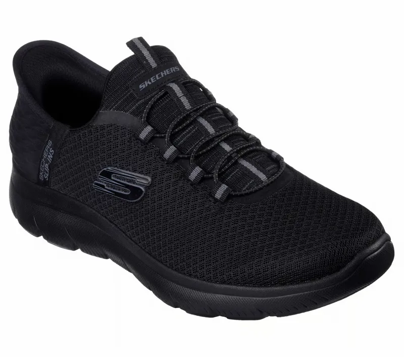 Skechers Slip-ins: Summits - High Range Trainers Black SIZE 7 AND 8 ONLY-3