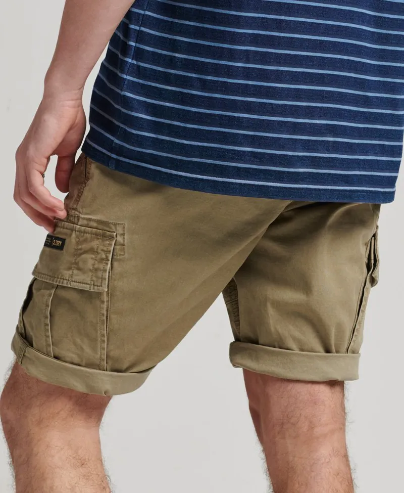 Superdry Core Cargo Shorts Beige 30 Waist ONLY -3