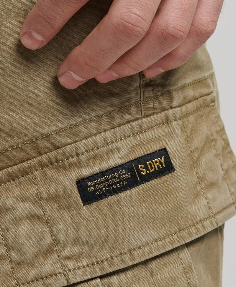 Superdry Core Cargo Shorts Beige 30 Waist ONLY -5