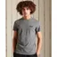 Superdry Vintage Logo Embroidered T-shirt Black Mega Grit MEDIUM ONLY