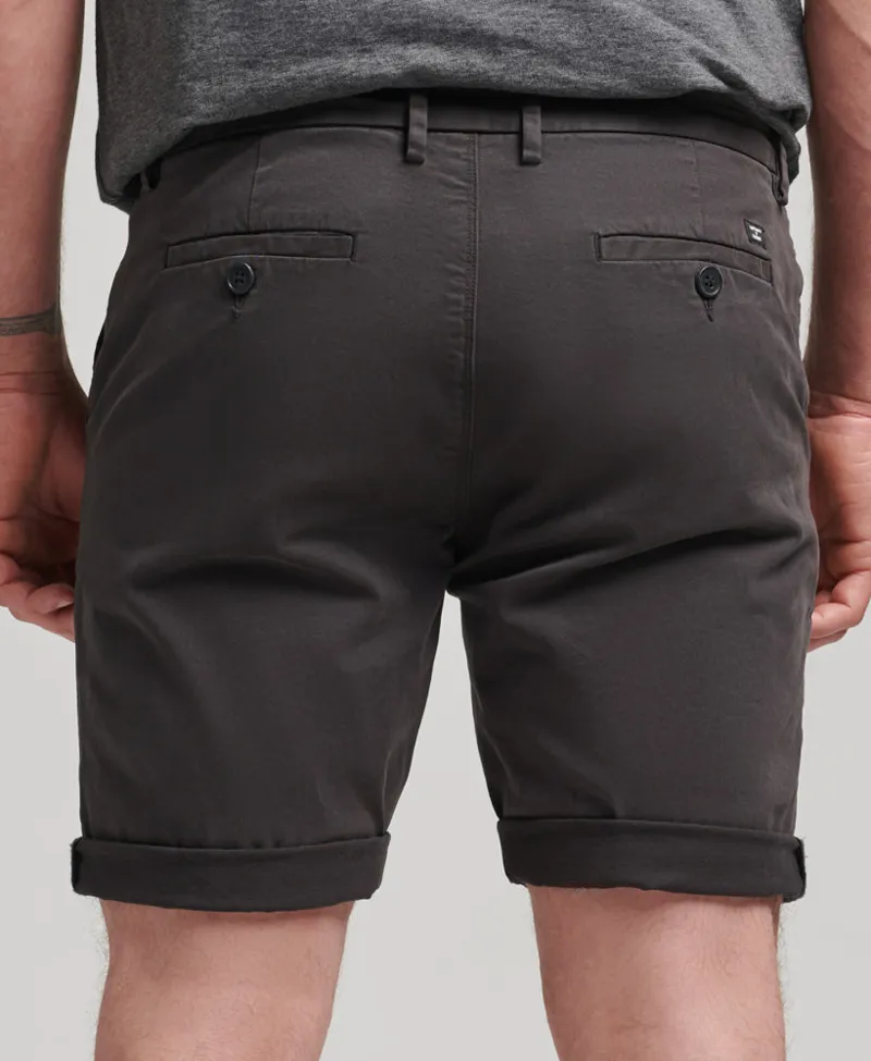 Superdry Core Chino Shorts Black 28  Waist ONLY -3