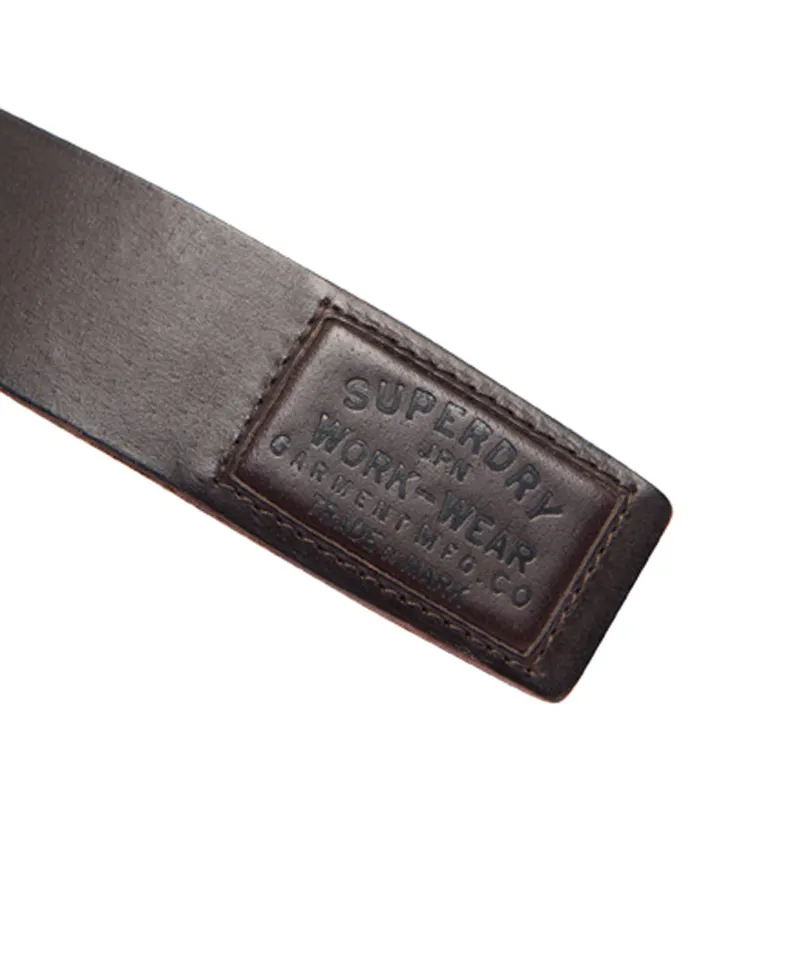 Superdry Badgeman Belt Brown-1