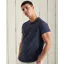 Superdry Space Dye Vintage Embroidery T-shirt Navy