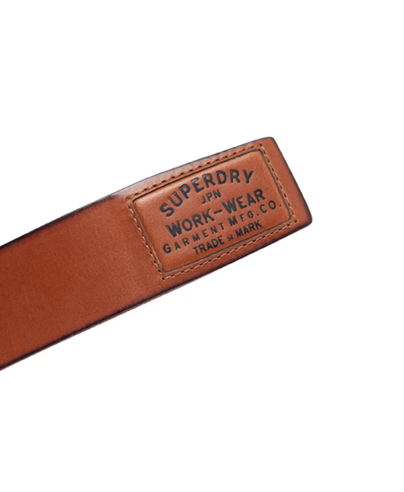Superdry Badgeman Belt Tan-1