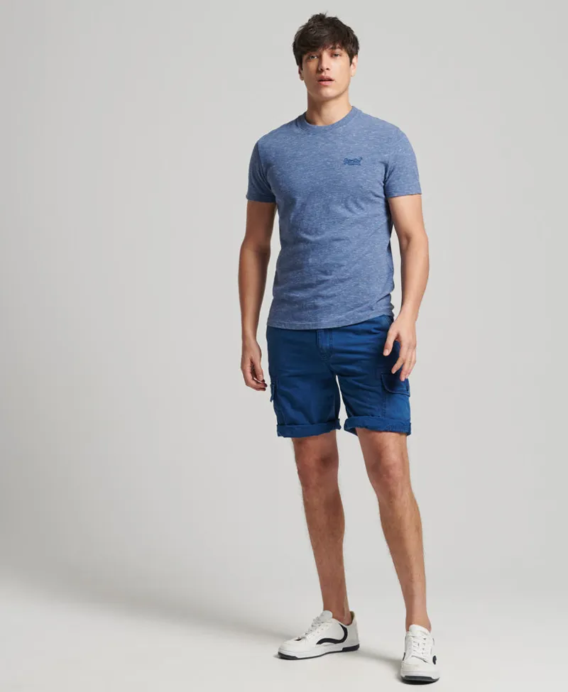 Superdry Vintage Logo Embroidered T-shirt Tidal Blue-2