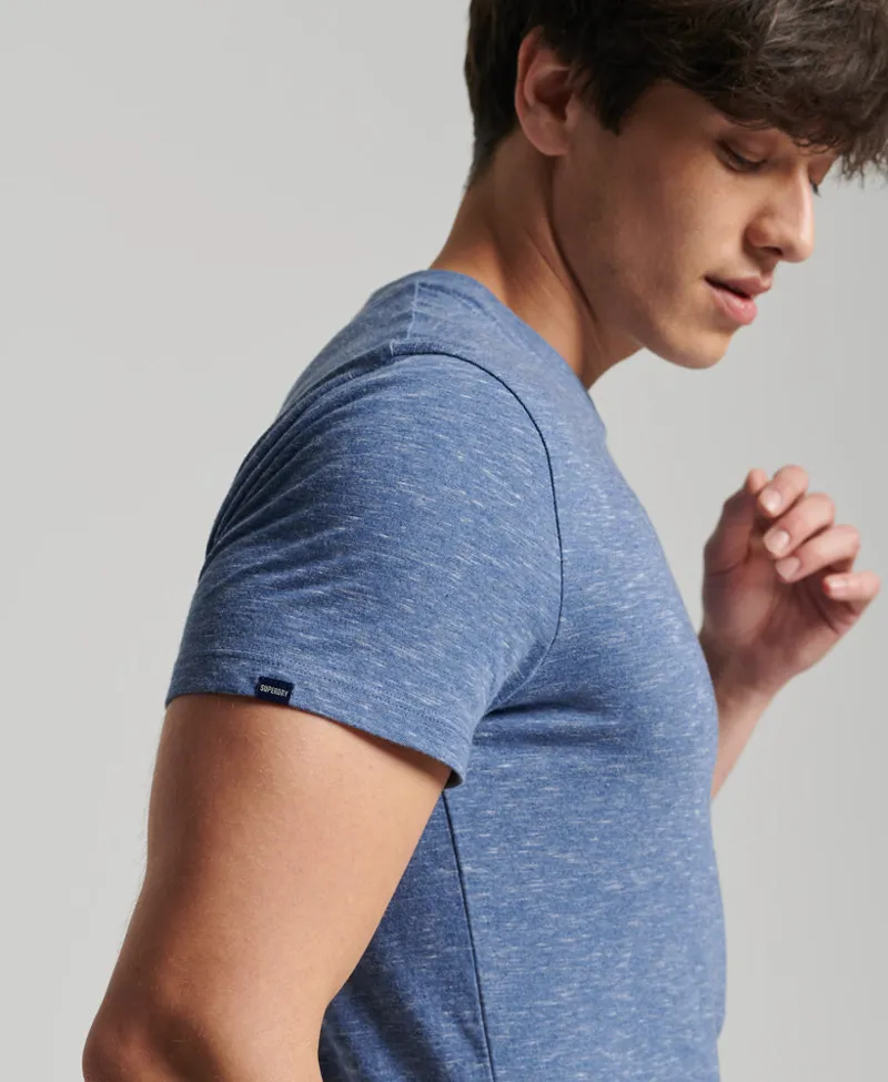 Superdry Vintage Logo Embroidered T-shirt Tidal Blue-3