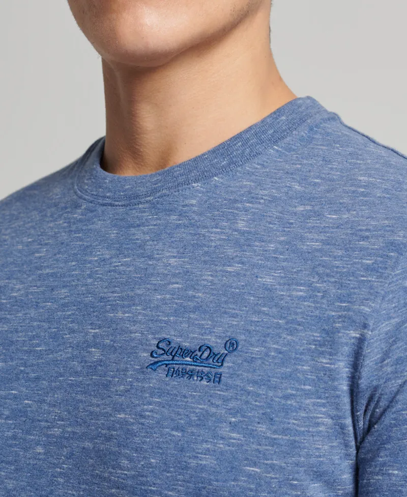 Superdry Vintage Logo Embroidered T-shirt Tidal Blue-4