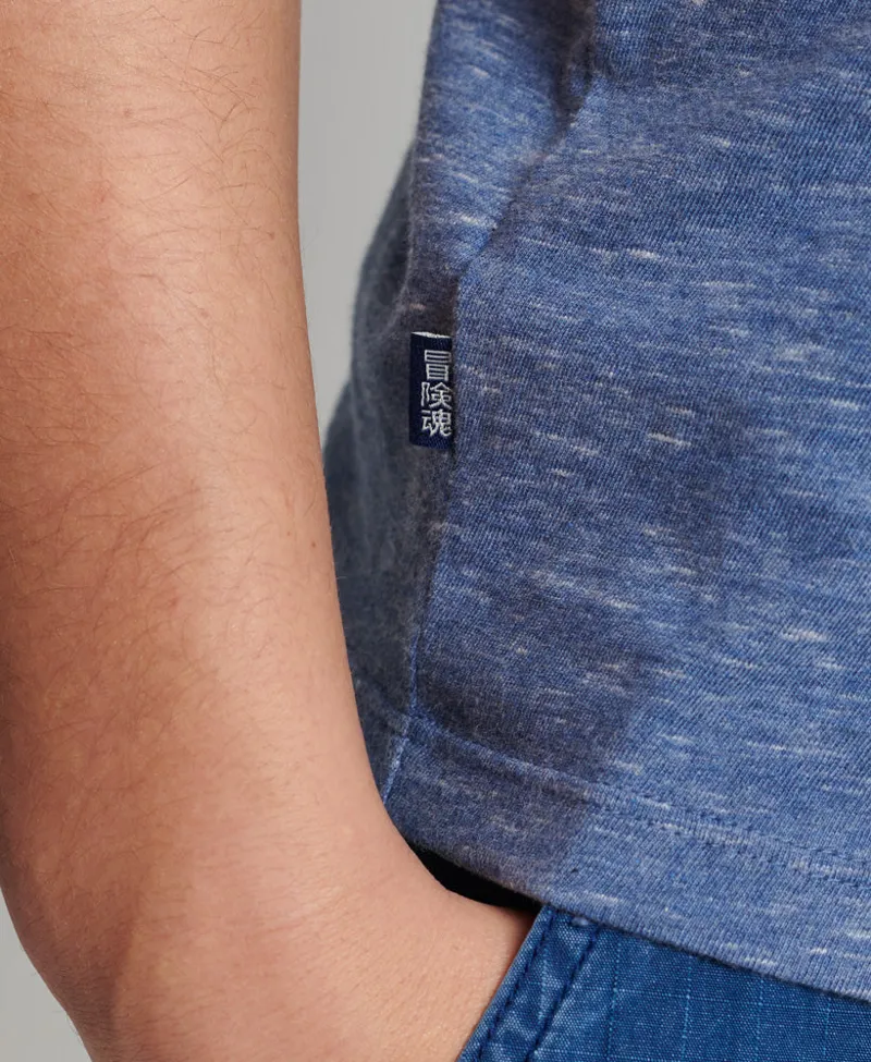 Superdry Vintage Logo Embroidered T-shirt Tidal Blue-1