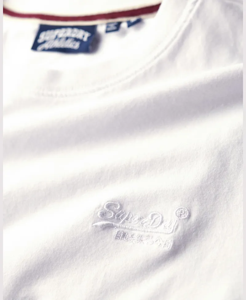 Superdry Vintage Logo Embroidered T-shirt White-4