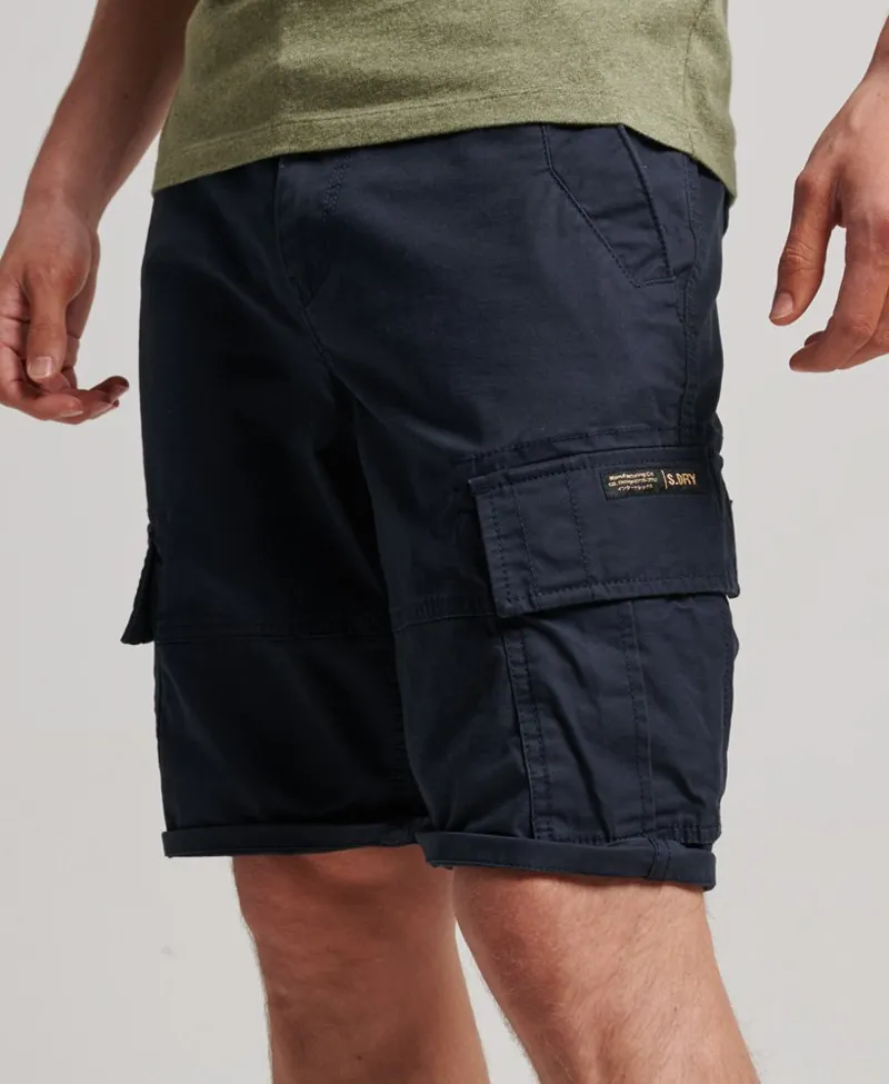 Superdry Core Cargo Shorts Eclipse Navy 30 WAIST ONLY