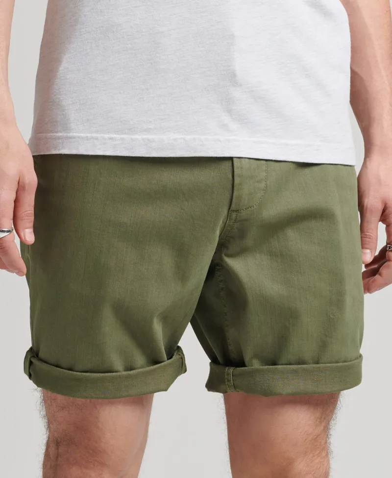 Superdry Officer Chino Short Khaki