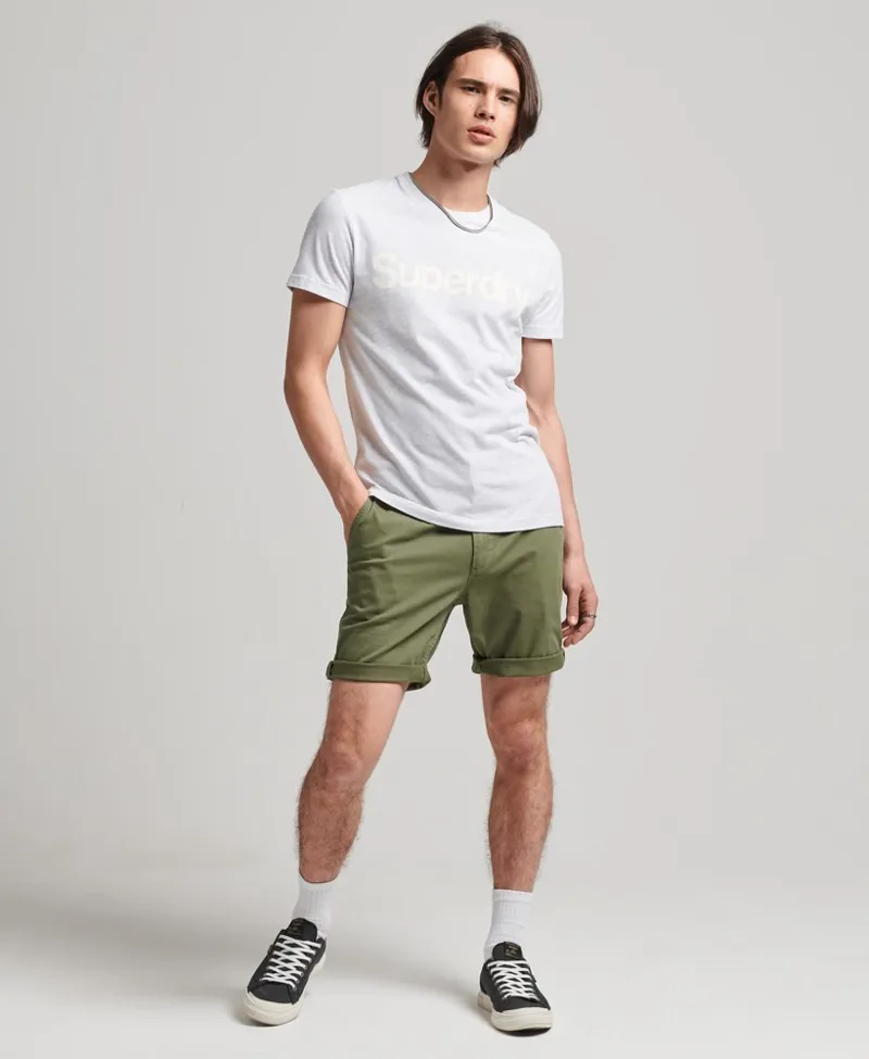 Superdry Officer Chino Short Khaki-1