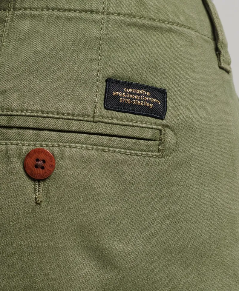 Superdry Officer Chino Short Khaki-5