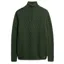 Superdry Jacob Cable Knit Half Zip Duffle Bag Green
