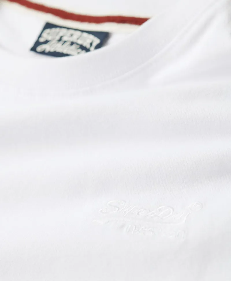 Superdry Organic Cotton Essential Logo T-Shirt White-2