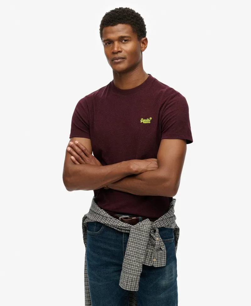 Superdry Organic Cotton Essential Logo T-Shirt Port-5