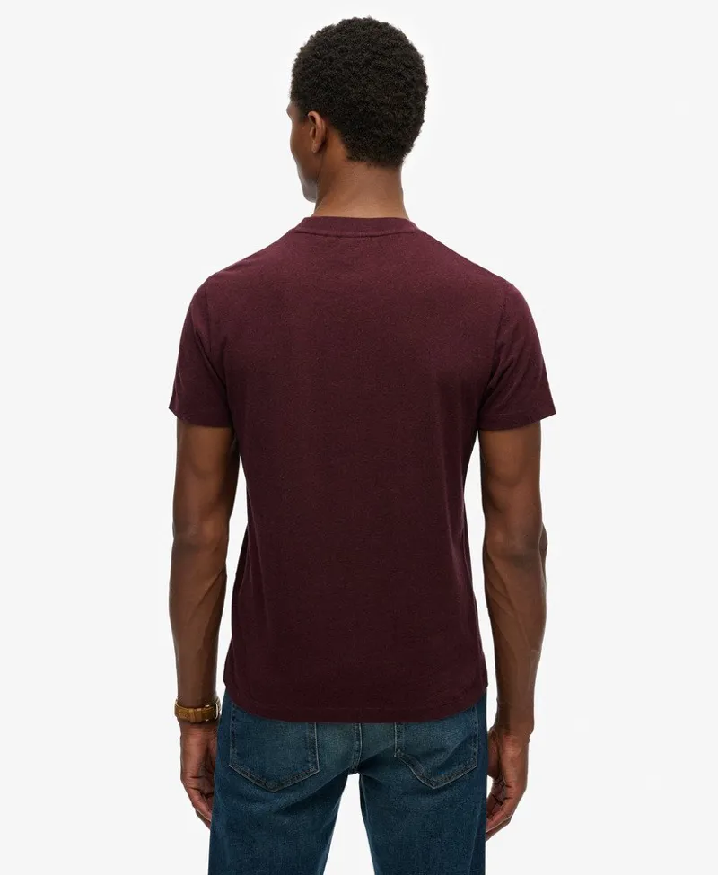 Superdry Organic Cotton Essential Logo T-Shirt Port-2