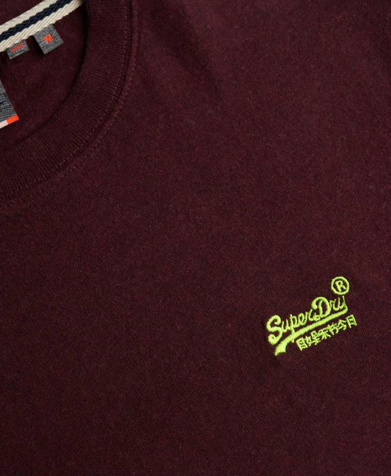 Superdry Organic Cotton Essential Logo T-Shirt Port-3