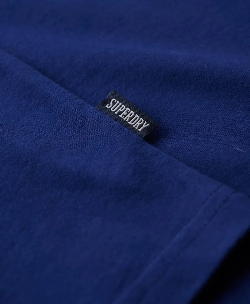 Superdry Organic Cotton Essential Logo T-Shirt Navy-4