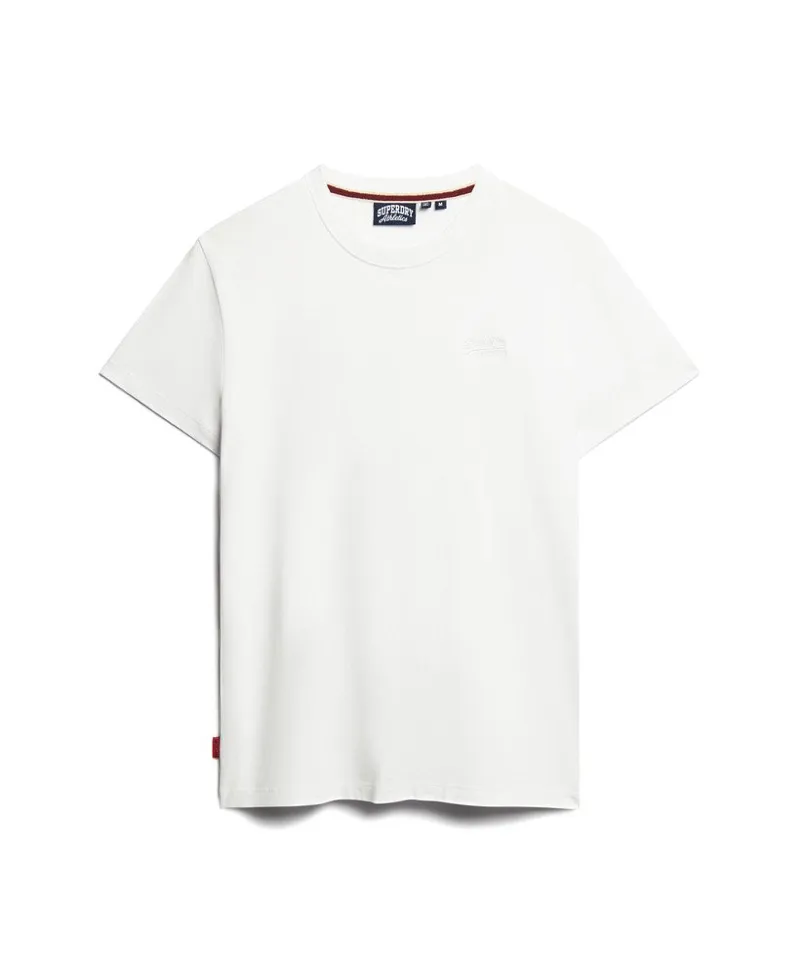 Superdry Organic Cotton Essential Logo T-Shirt White