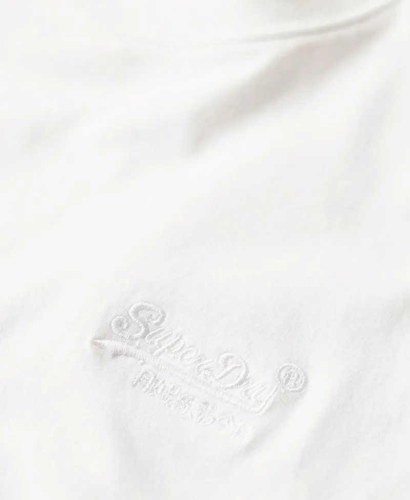 Superdry Organic Cotton Essential Logo T-Shirt White-1