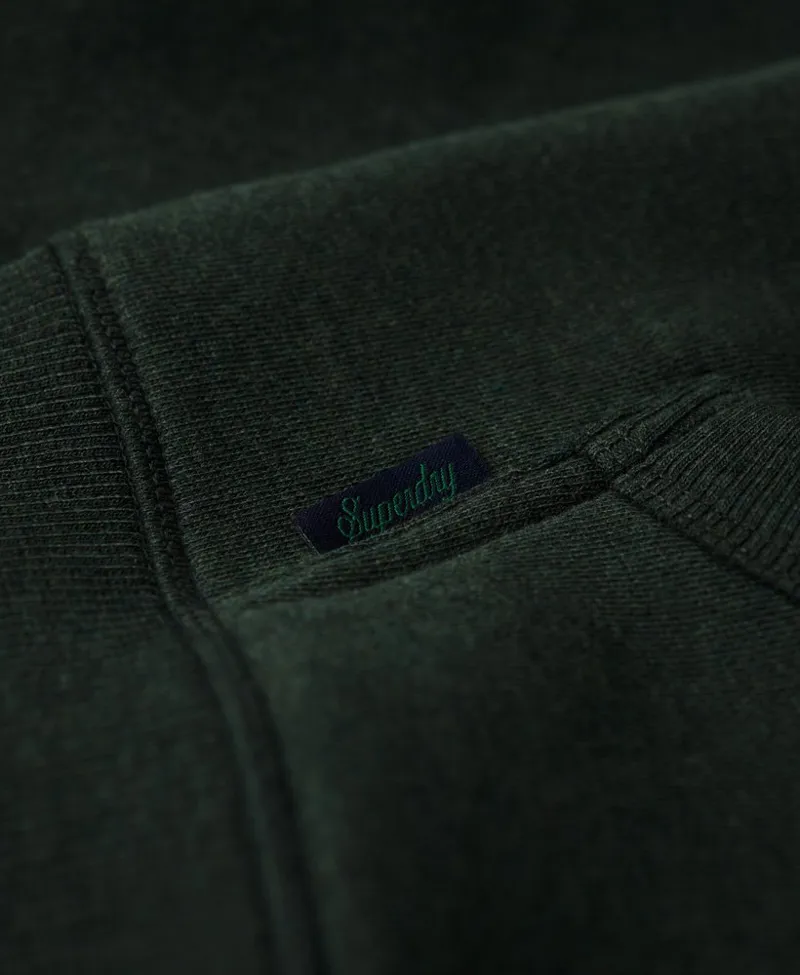 Superdry Essential Logo Hoodie Deep Forest Green Marl MEDIUM ONLY LAST ONE-1