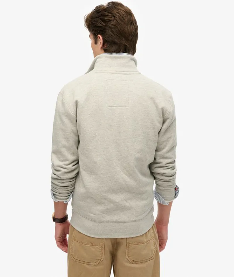 Superdry Essential Logo Track Top Grey Grindle LARGE ONLY LAST ONE-4