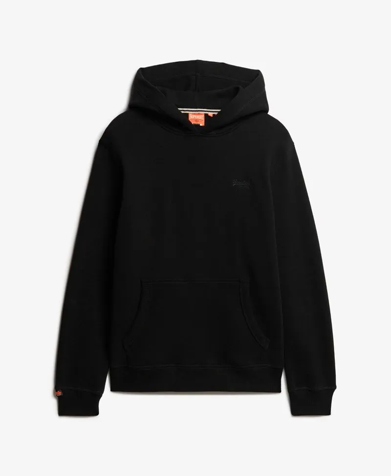 Superdry Essential Logo Hoodie Black-4