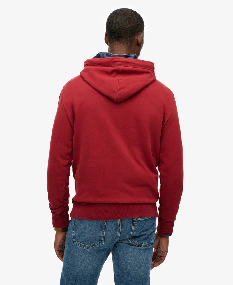 Superdry Essential Logo Hoodie League Red SIZE XXL ONLY LAST ONE-5