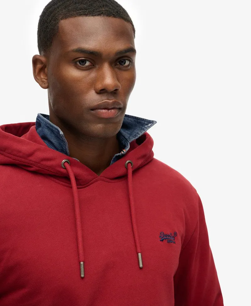 Superdry Essential Logo Hoodie League Red SIZE XXL ONLY LAST ONE-1