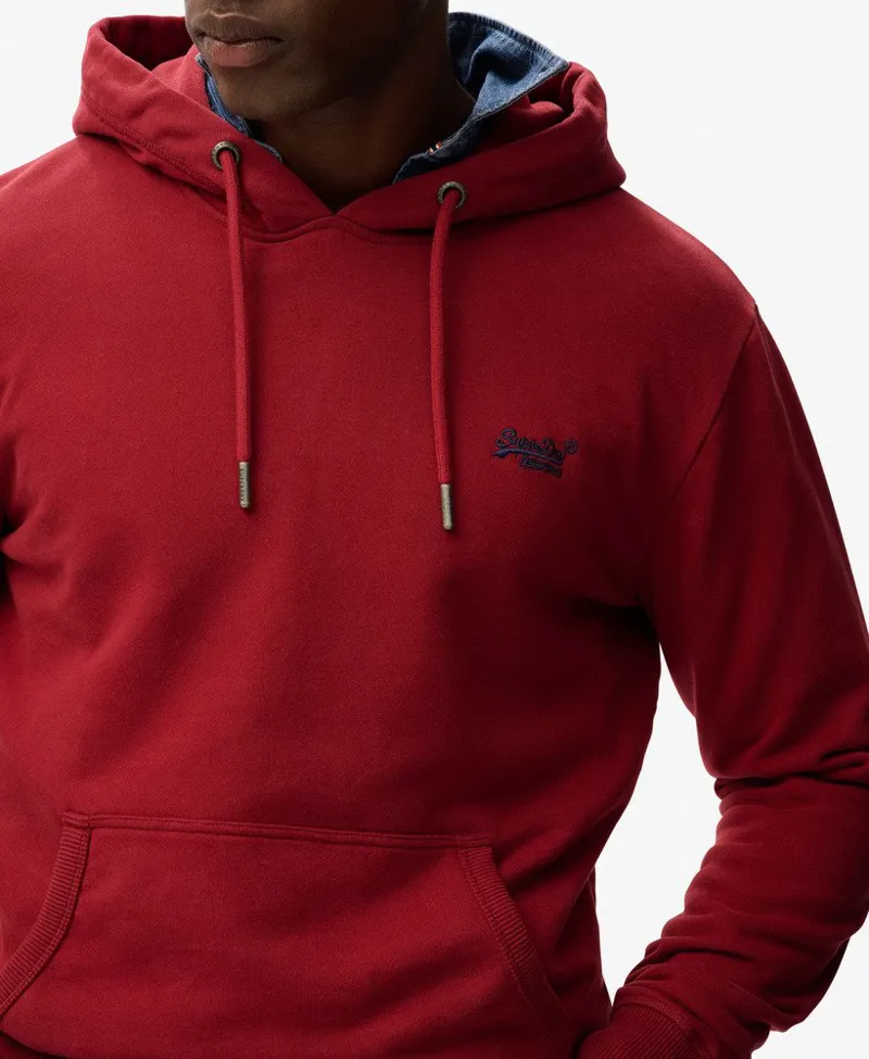 Superdry Essential Logo Hoodie League Red SIZE XXL ONLY LAST ONE-2